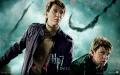 Wallpaper HP7 Weasley Twins - James and Oliver Phelps