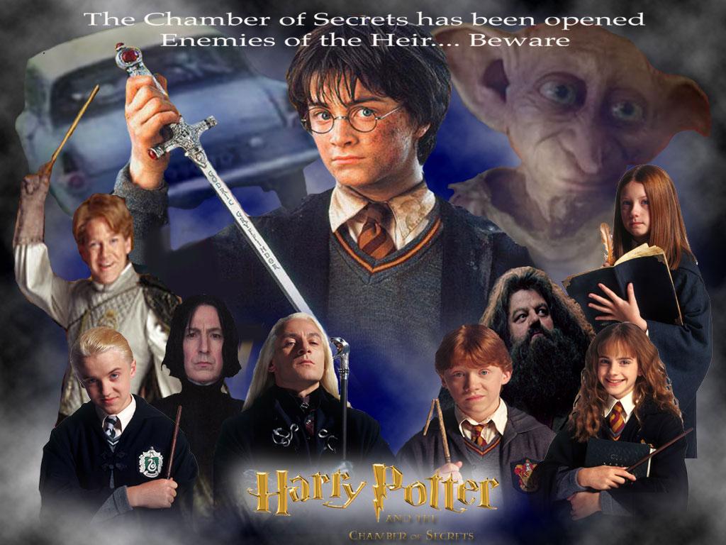 Wallpaper la chambre des secrets Harry Potter