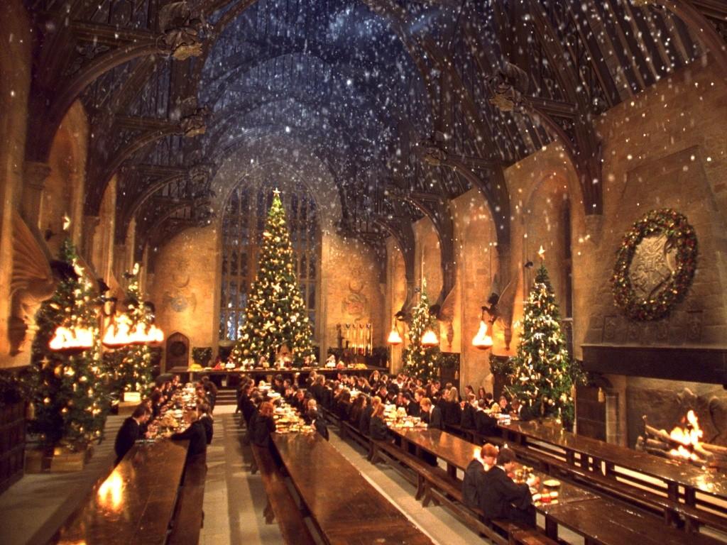 Wallpaper Harry Potter winter