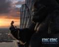 Wallpaper King Kong sur son building perche