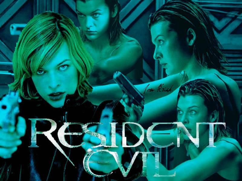 Wallpaper Resident Evil guerriere