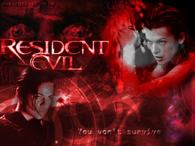 Wallpaper milla jovovich Resident Evil