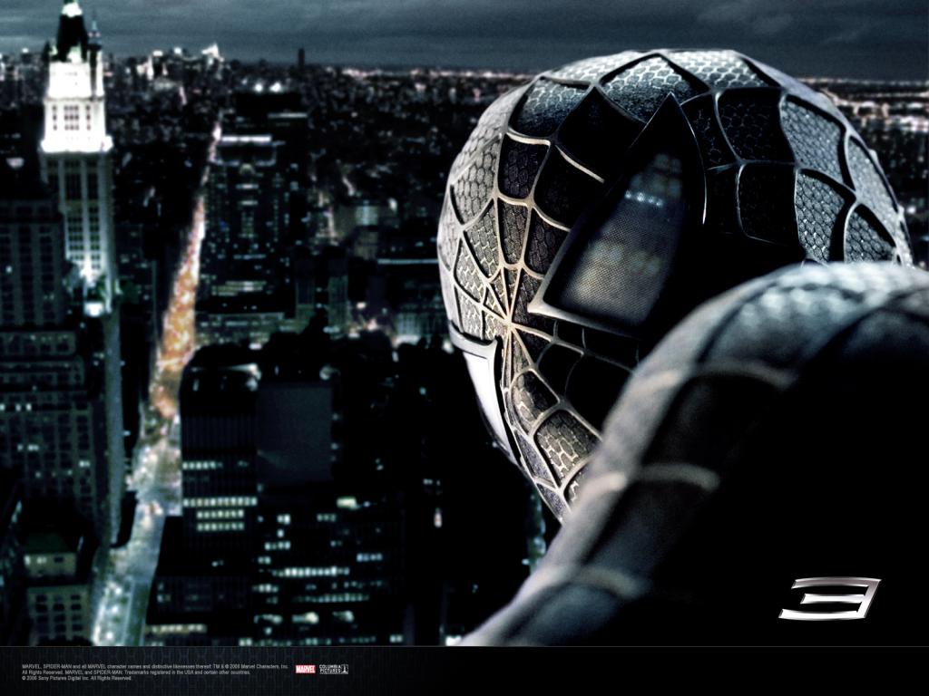 Wallpaper Spiderman Peter sombre