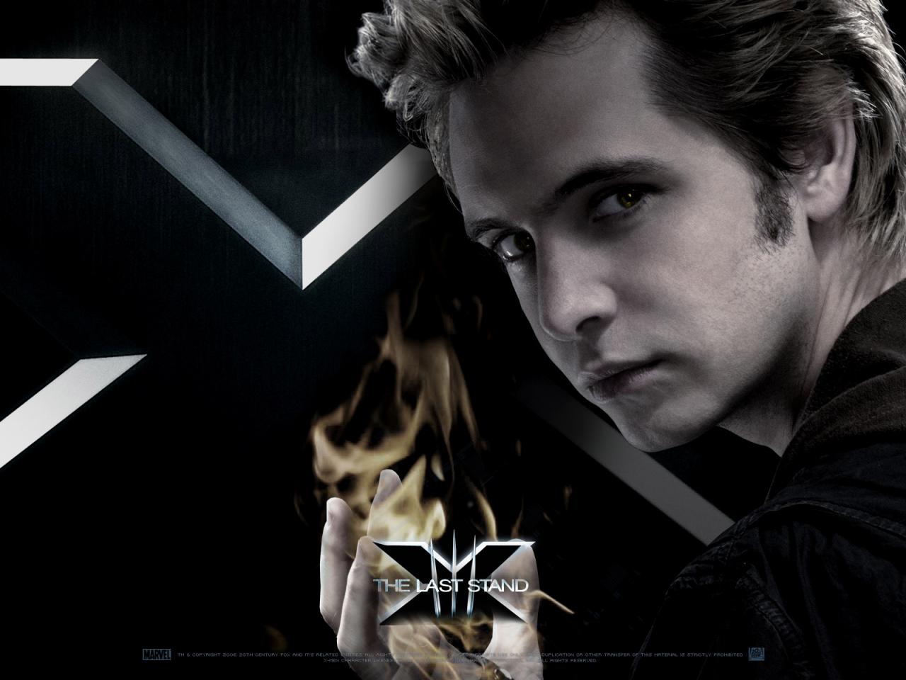 Wallpaper Pyro Aaron Stanford X-men