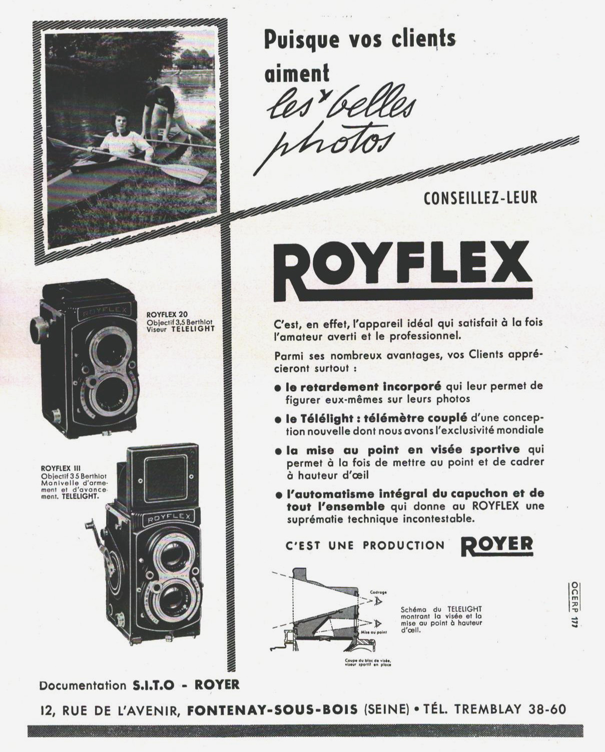Wallpaper 0448-7  S.I.T.O  Royflex III automatique, collection AMI Appareils photos