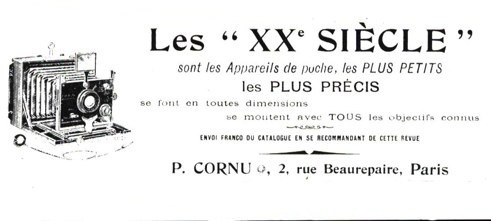 Wallpaper Appareils photos 1255-22  CORNU ; P  Le XXeme siecle, collaction AMI