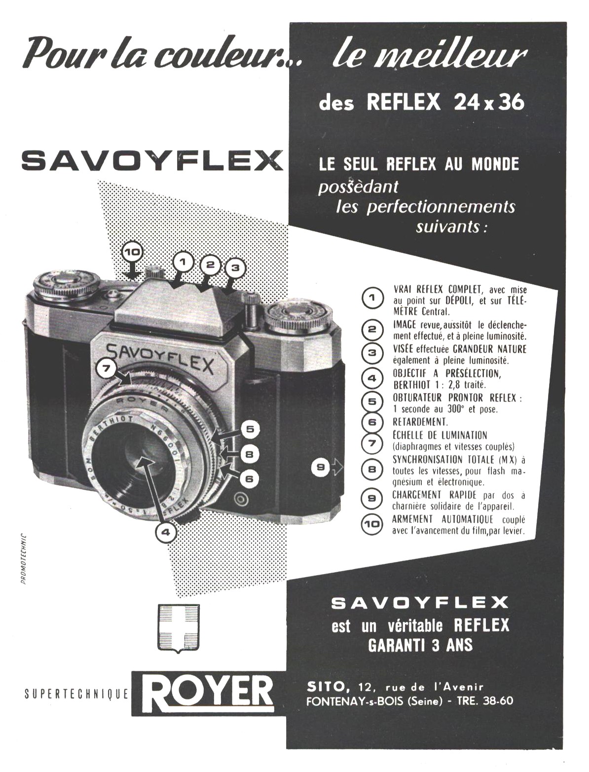 Wallpaper Appareils photos 1633-02 SITO de Royer Savoyflex 1, collection AMI