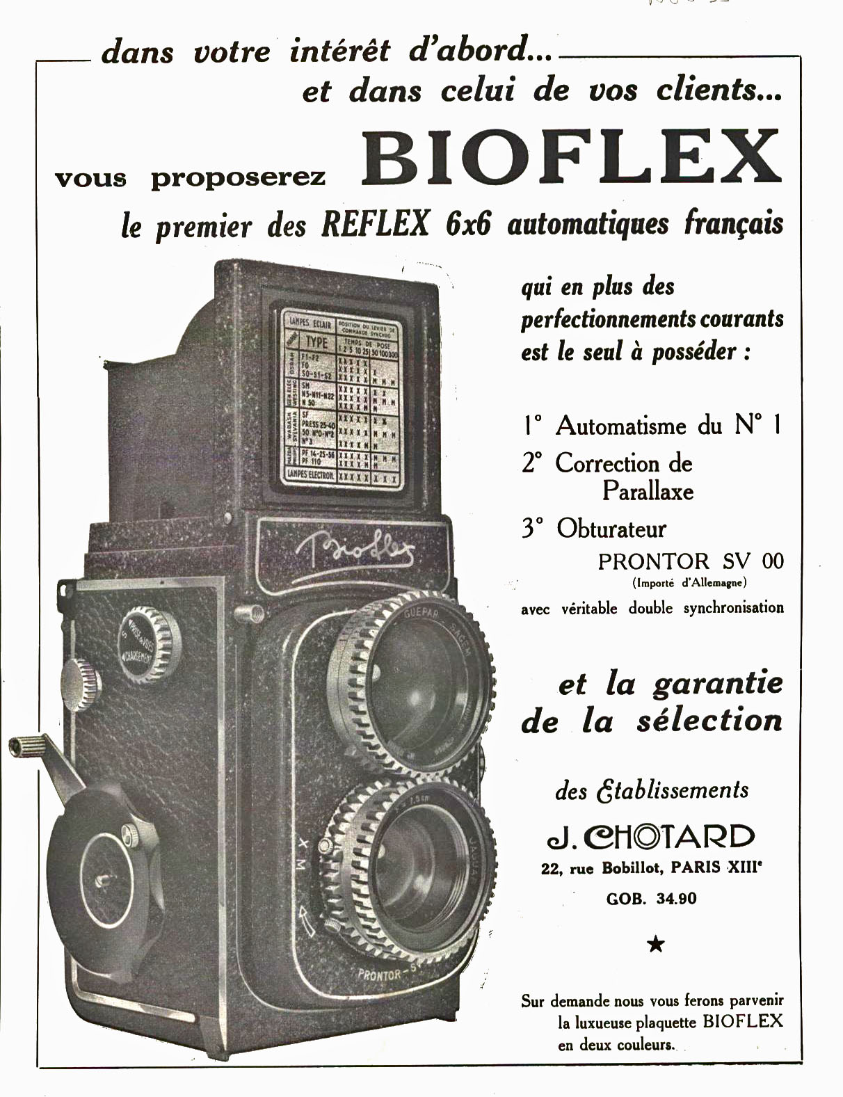 Wallpaper 2172-21  ALSAPHOT  Bioflex 2ee modele, collection AMI Appareils photos