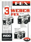 Wallpaper Appareils photos 0674-9  FEX INDO  Weber fex,  collection AMI