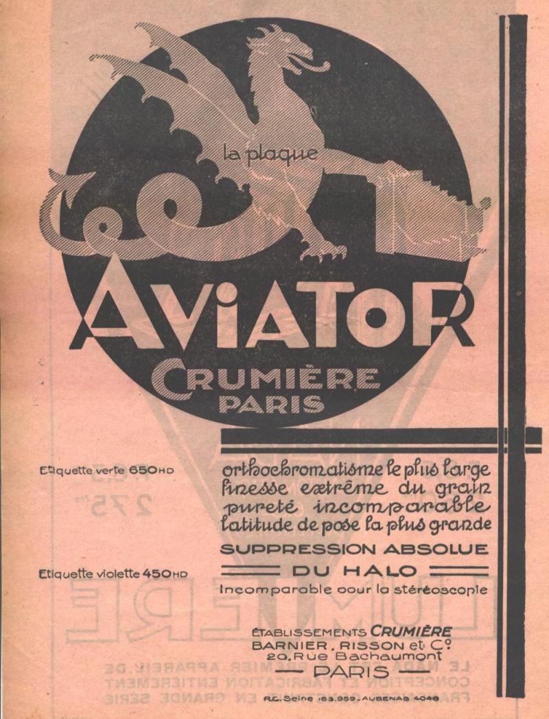 Wallpaper 1098-3 CRUMIERE . E  Plaques Aviator 9X12, collection AMI Appareils photos