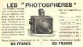 Wallpaper Appareils photos 1170-13 COMPAGNIE FRANCAISE DE PHOTOGRAPHIE Photosphere 9X12, collection AMI