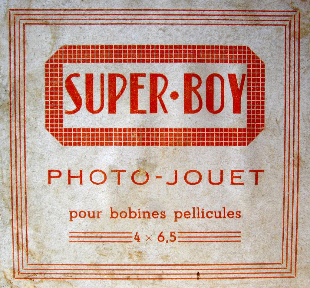 Wallpaper 1486-09 FEX Superboy rouge, collection AMI Appareils photos