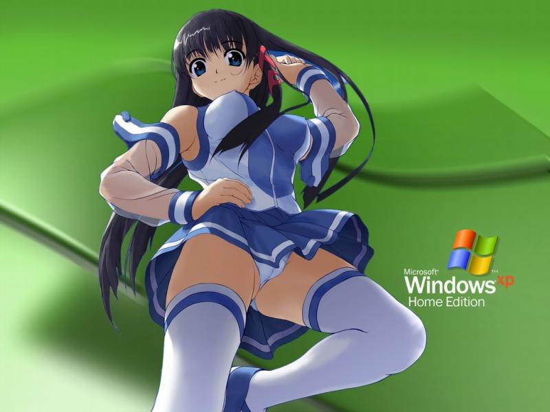 Wallpaper etudiante Theme Windows XP Sexy