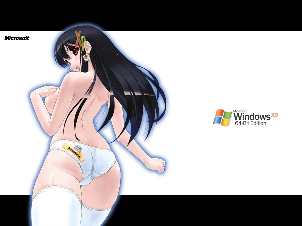 Wallpaper tres belle fille Theme Windows XP Sexy