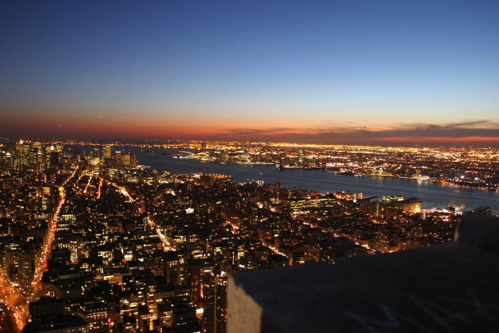 Wallpaper New York by night Grands formats - Hautes resolutions