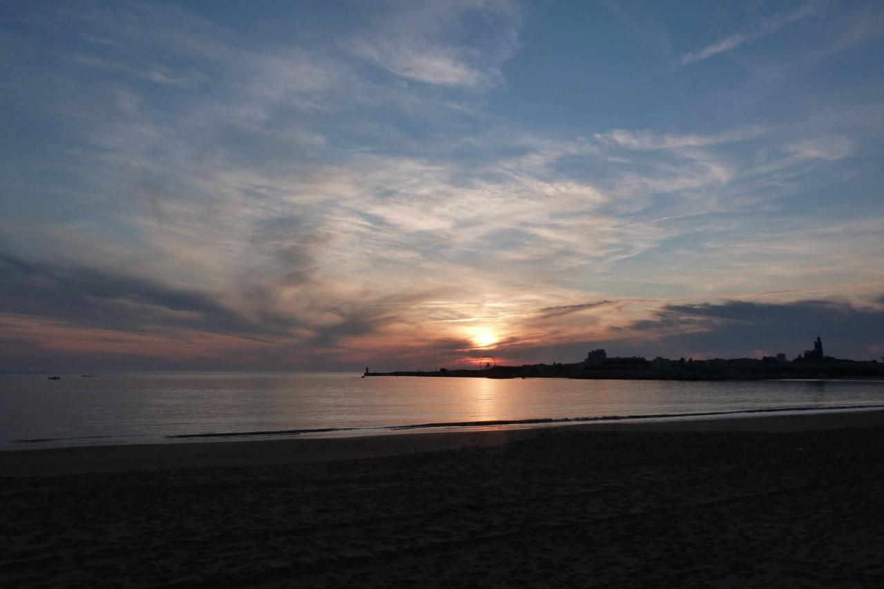 Wallpaper couche de soleil Royan Grands formats - Hautes resolutions