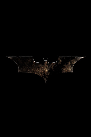 Wallpaper Batman logo iPhone