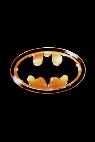 Wallpaper Batman logo iPhone