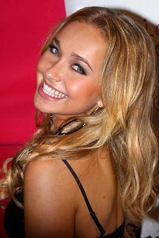 Wallpaper Hayden Panettiere tres joli sourire portrait iPhone