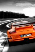 Wallpaper Porsche 911 GT orange