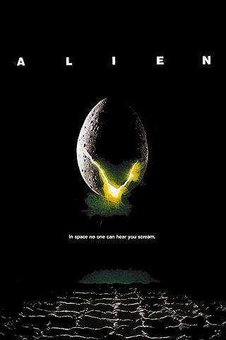 Wallpaper film Alien iPhone