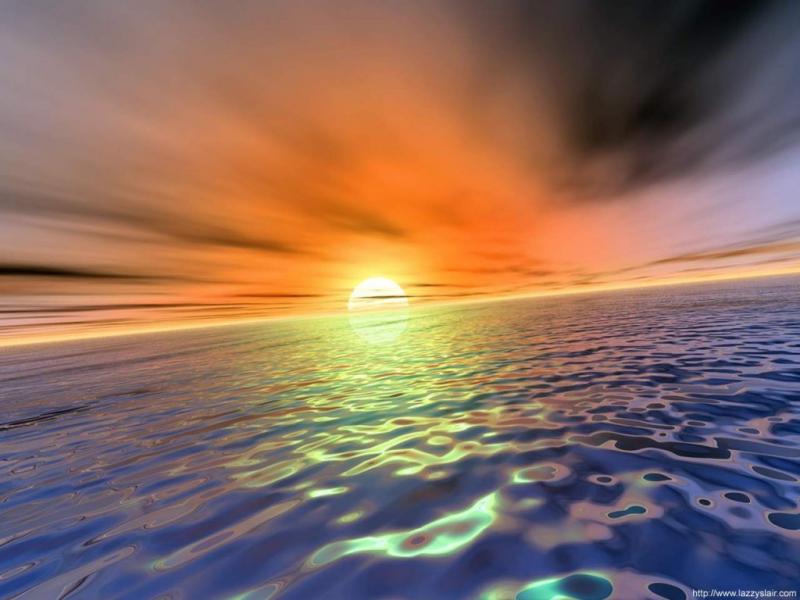 Wallpaper Design Web coucher de soleil