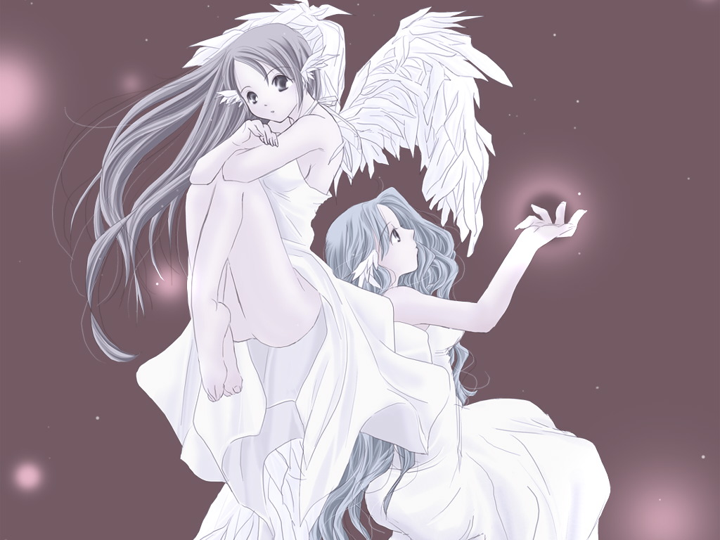 Wallpaper Manga 2 anges