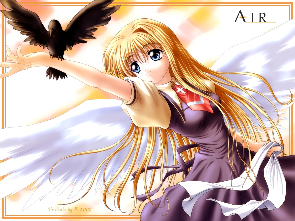 Wallpaper air Manga