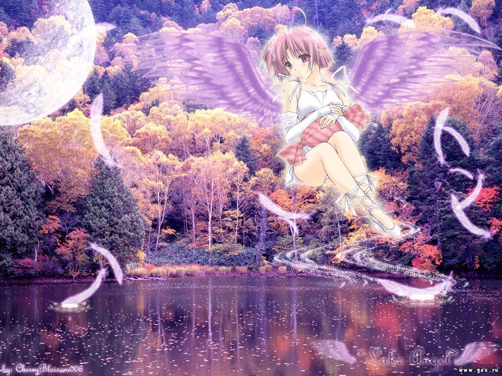 Wallpaper Manga ange