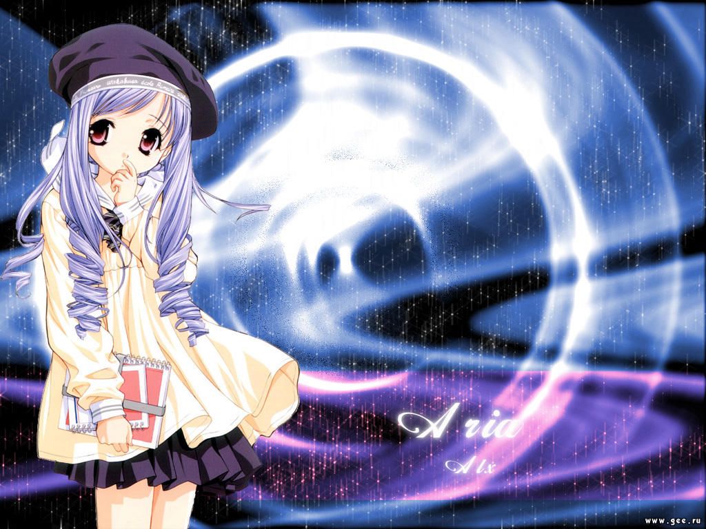 Wallpaper aria Manga