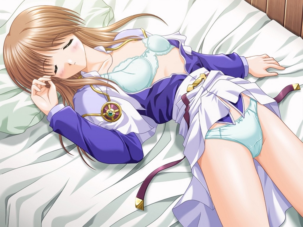 Wallpaper Manga endormie