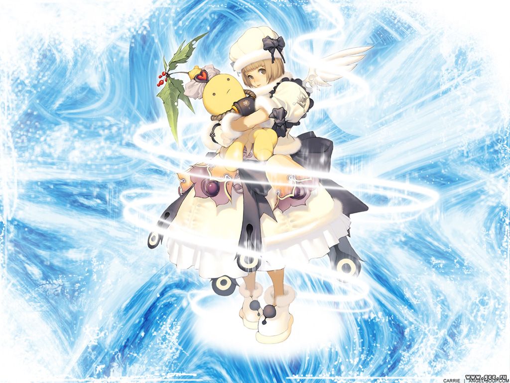 Wallpaper fille Manga