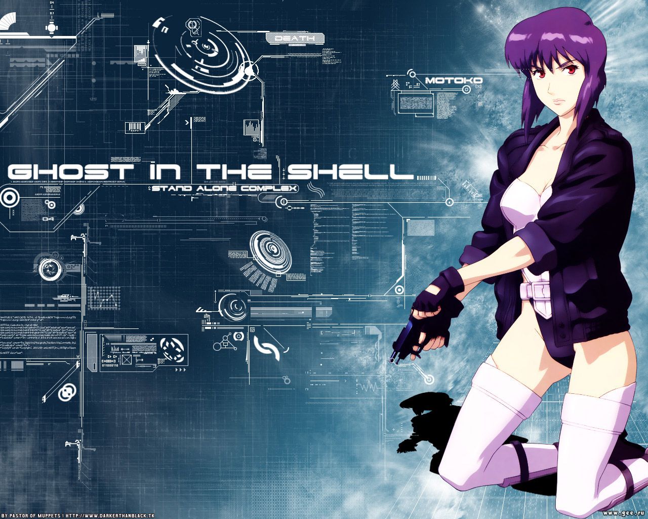 Wallpaper Manga ghost in the shell