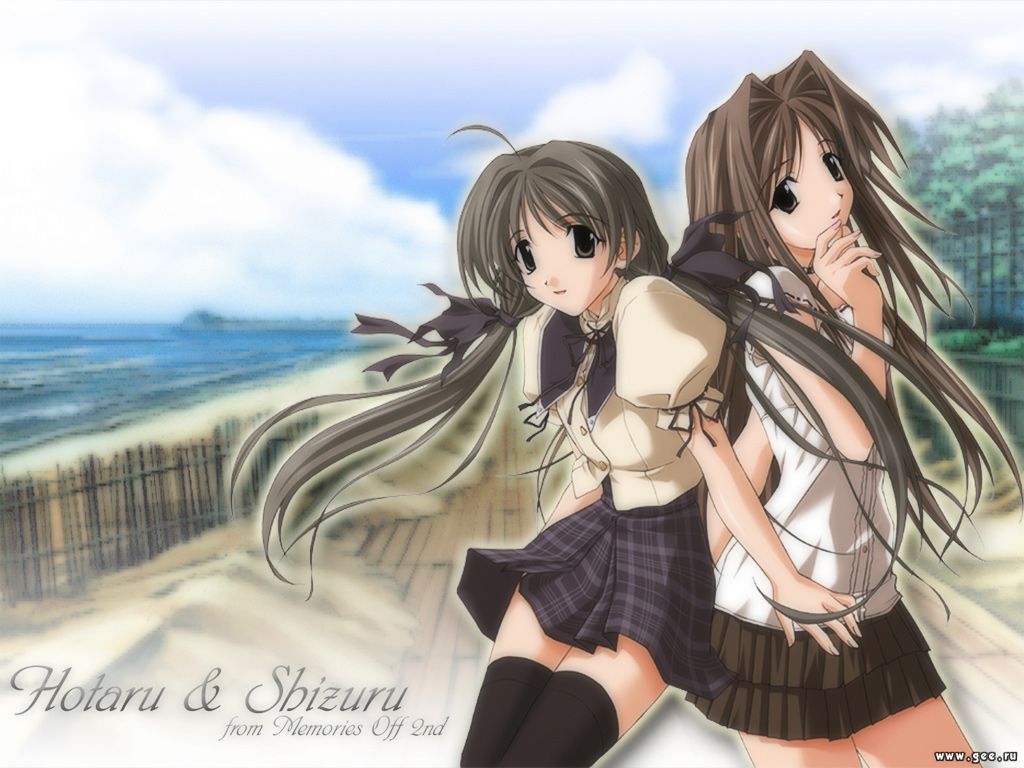 Wallpaper hotaru et shizuru Manga