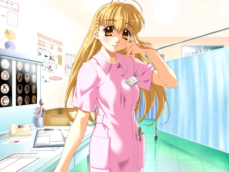Wallpaper infirmiere Manga