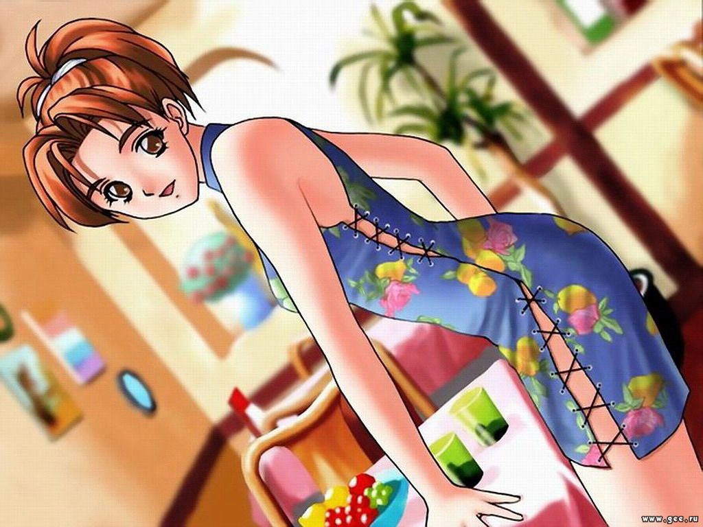 Wallpaper jeune fille Manga