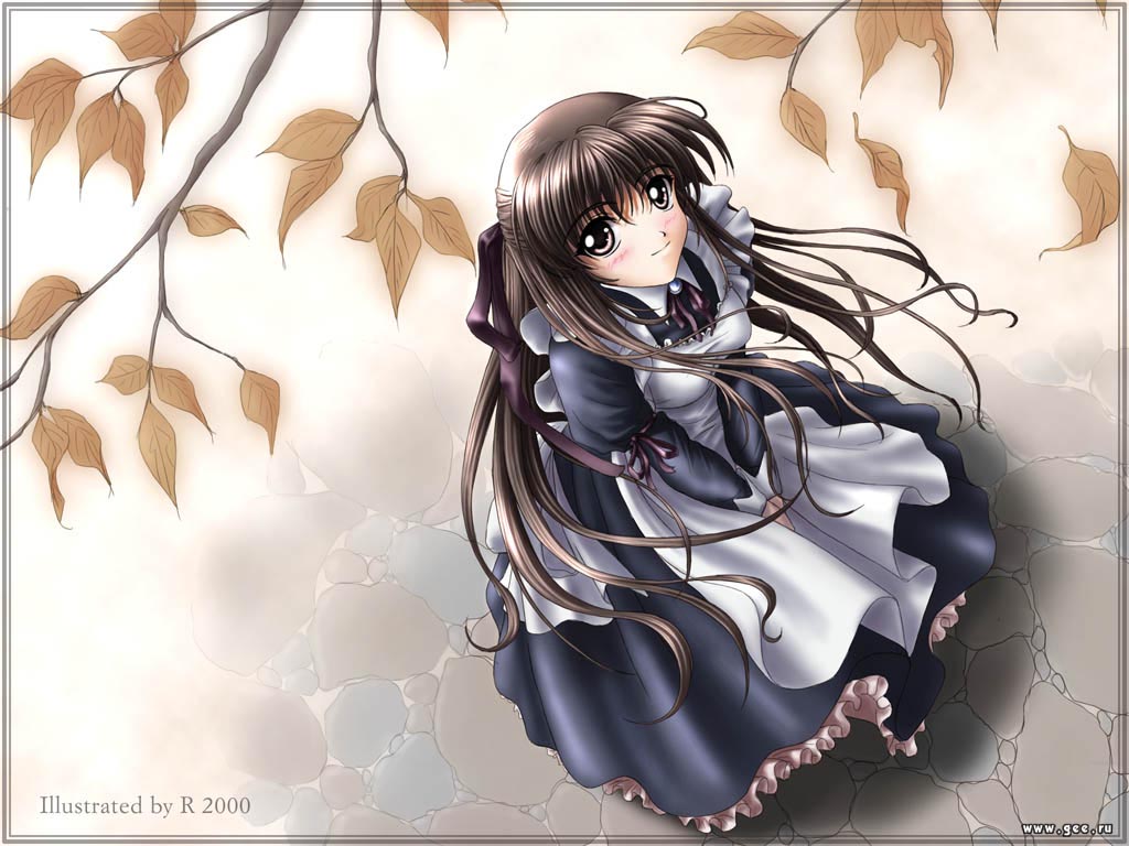 Wallpaper jolie fille Manga