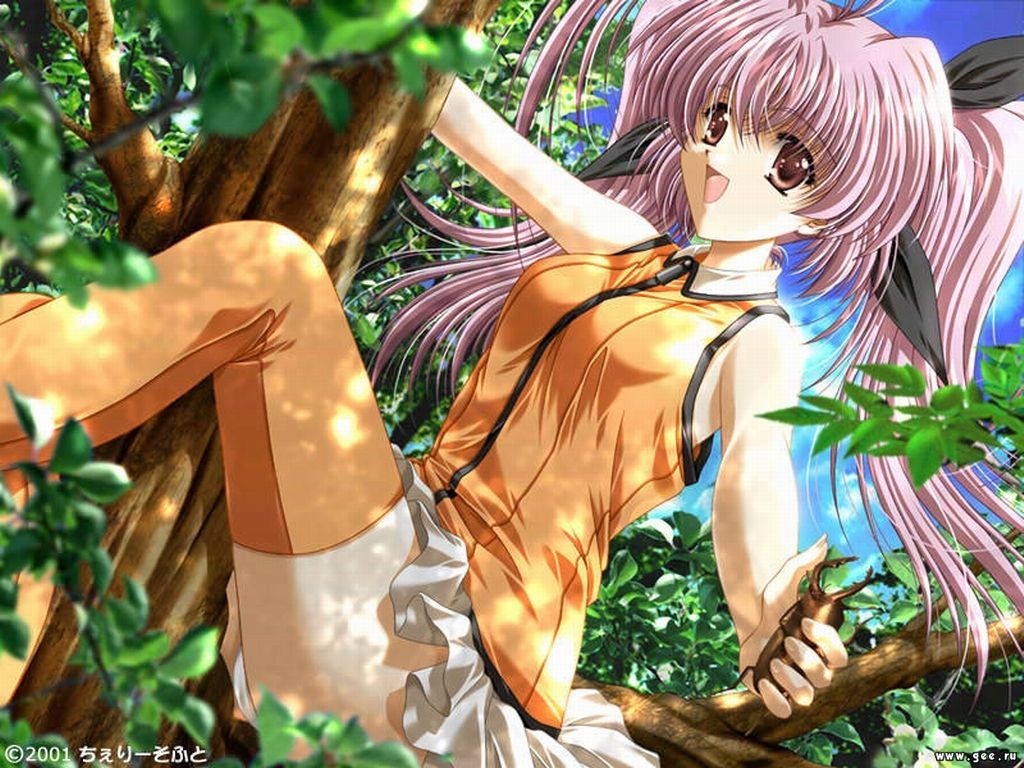 Wallpaper jolie fille Manga