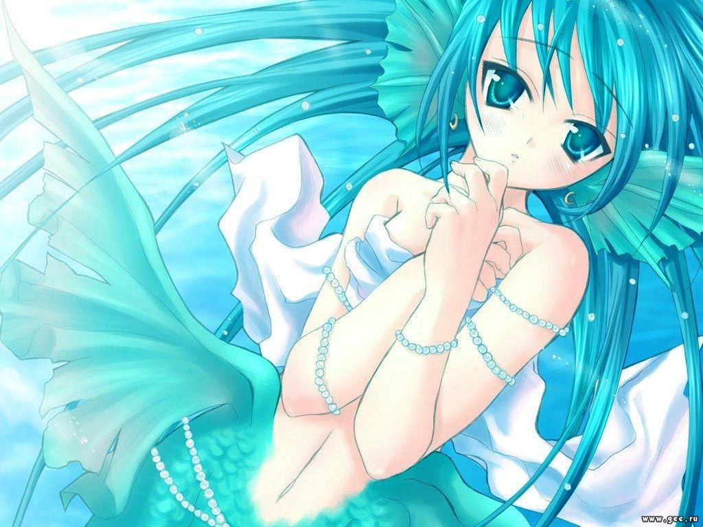 Wallpaper Manga jolie sirene