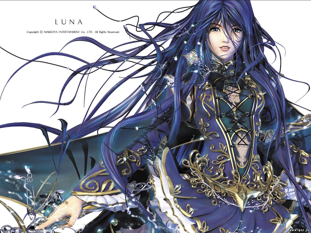 Wallpaper luna Manga