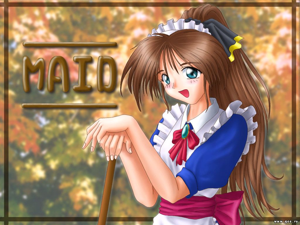 Wallpaper Manga maid