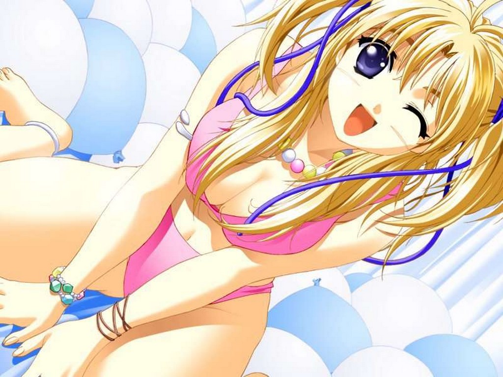 Wallpaper Manga maillot de bain