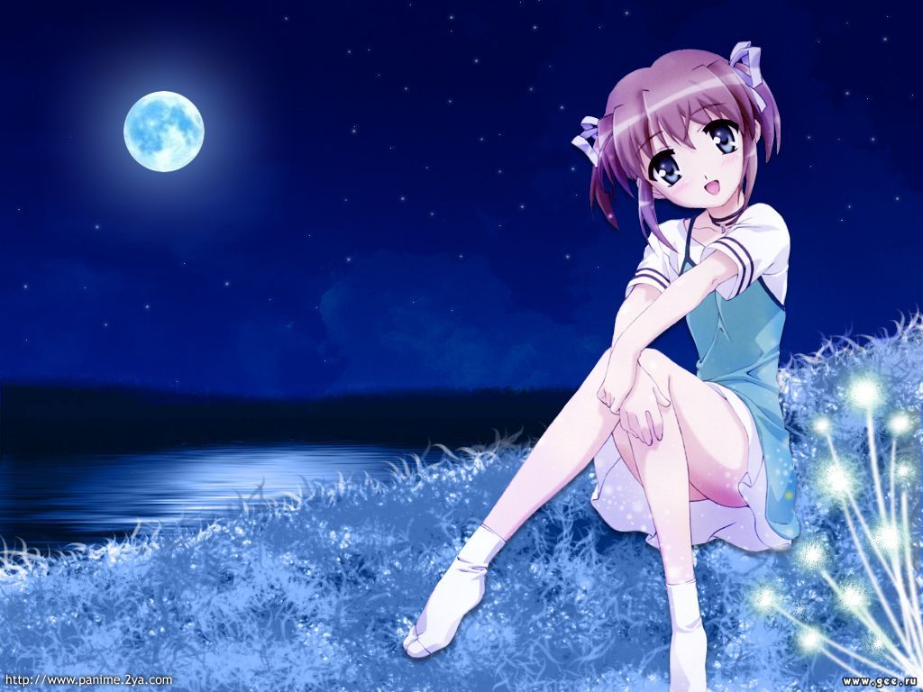 Wallpaper petite fille Manga