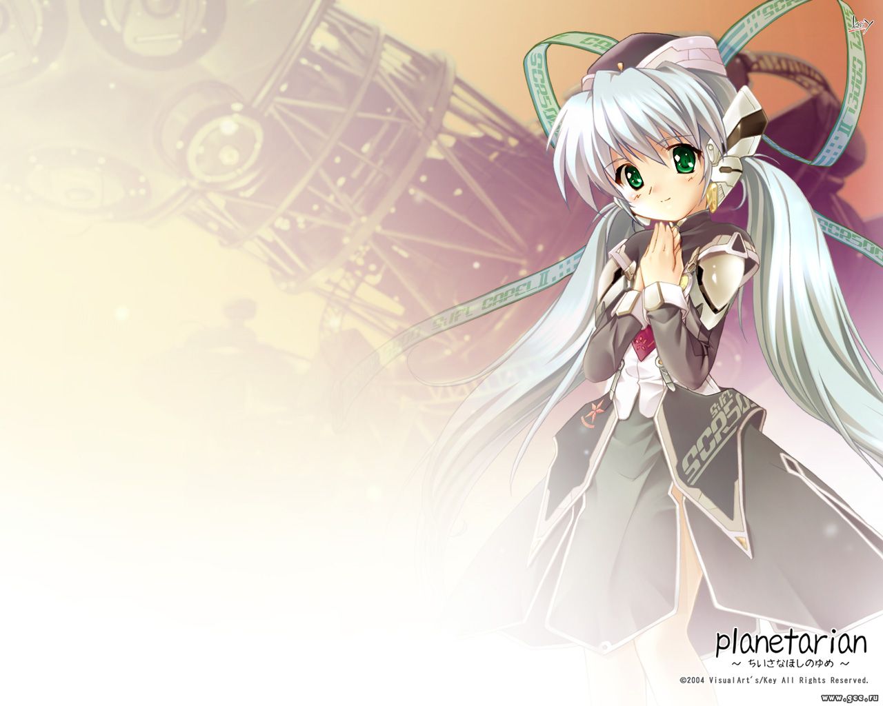 Wallpaper planetarian Manga