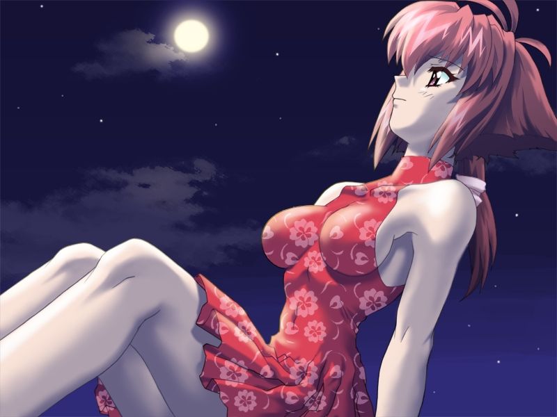 Wallpaper Manga regard vers le ciel