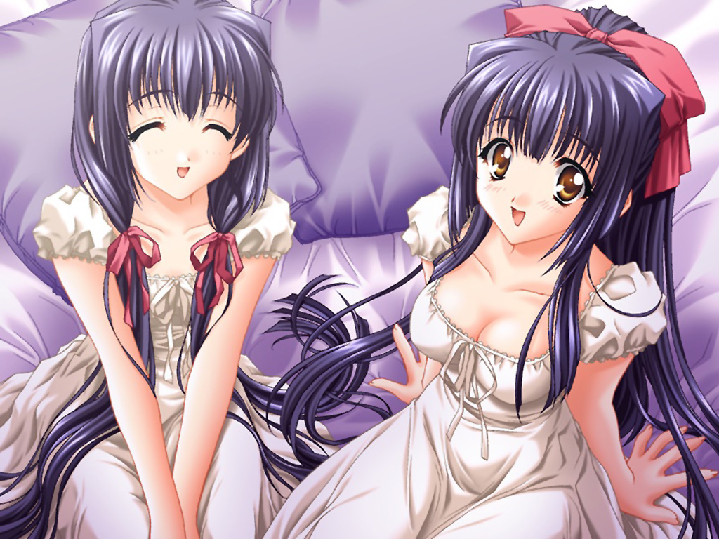 Wallpaper Manga soeurs jumelles