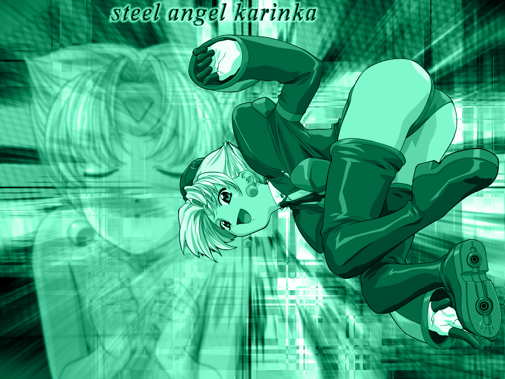 Wallpaper Manga steel angel karinka