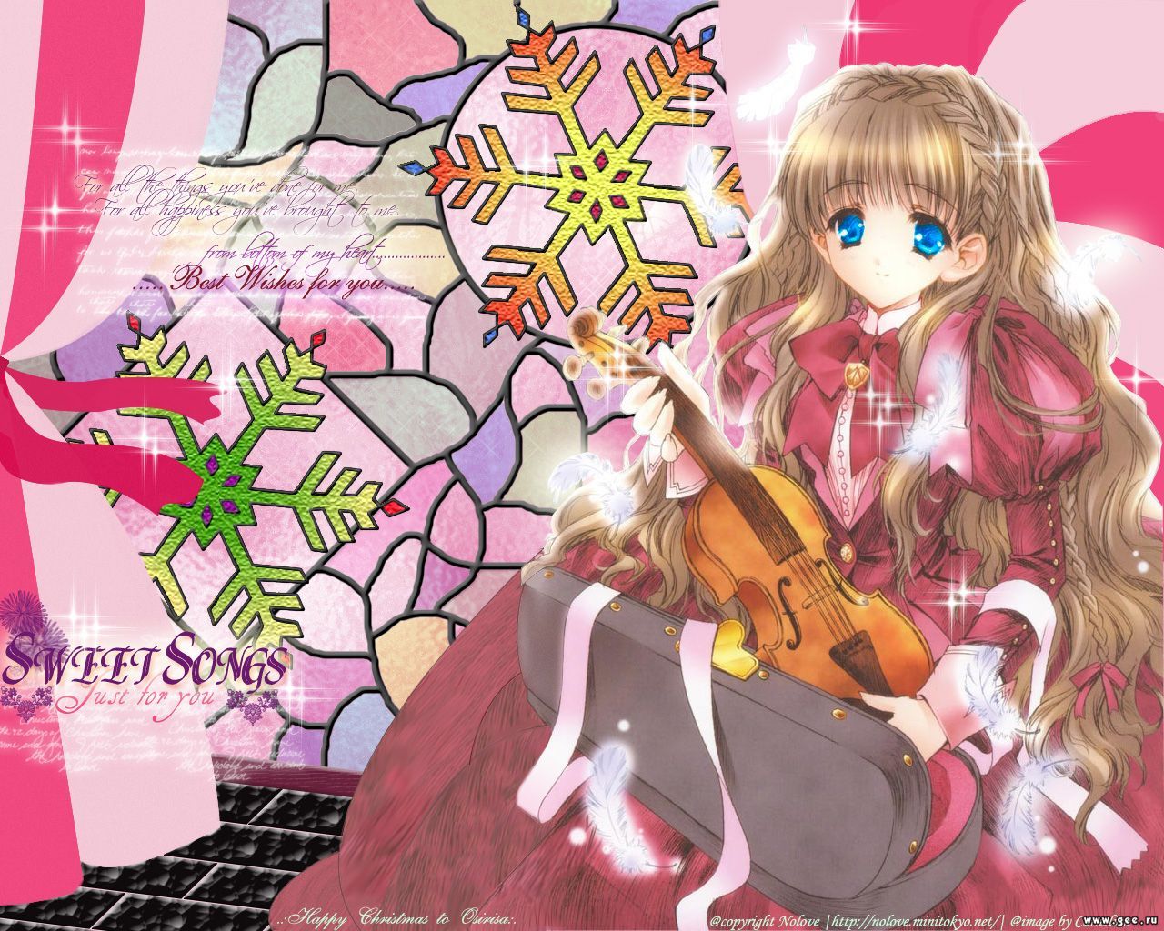 Wallpaper sweet songs Manga