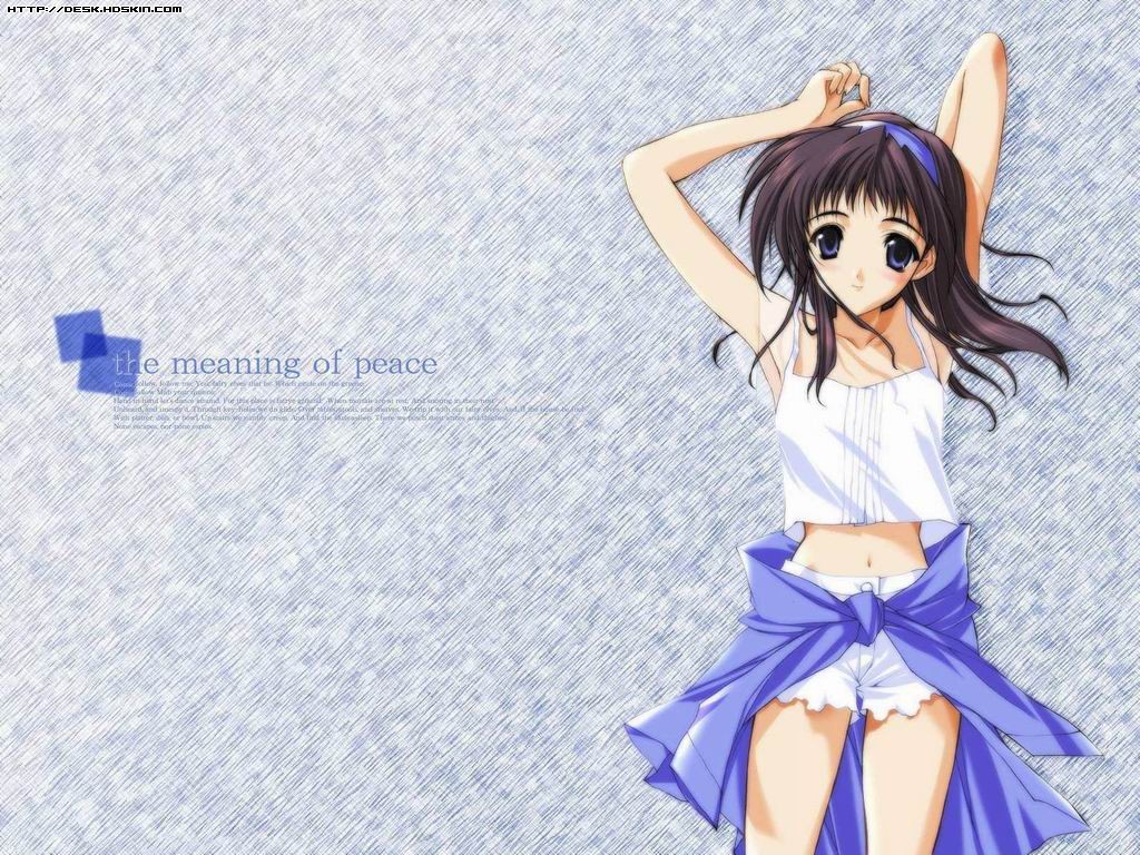Wallpaper Manga the meaning of peace