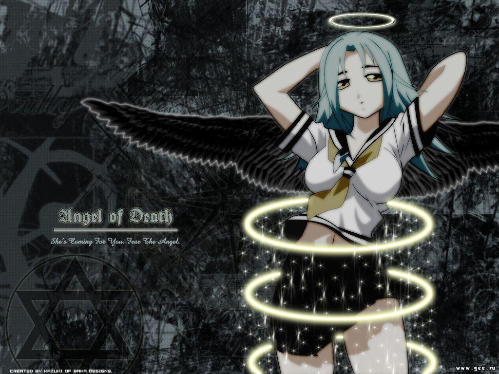 Wallpaper Manga ange et mort